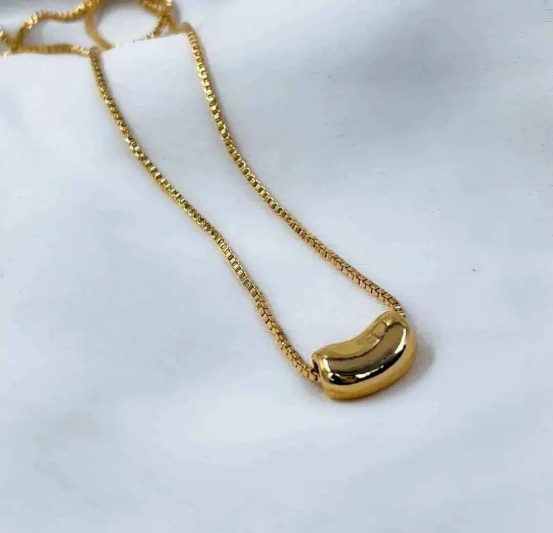 Plain Gold Plated Pendant N-13