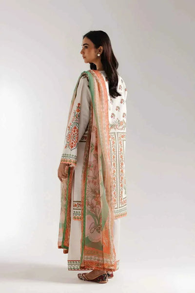 3 Pcs Women's Unstitched Printed Suit