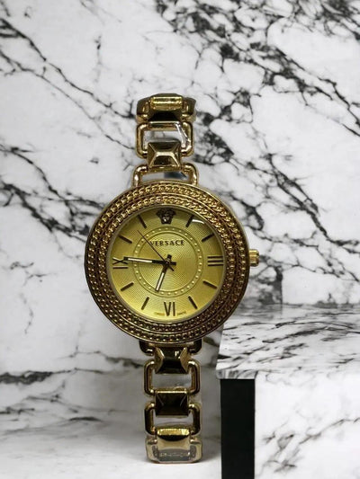 Stylish Women's Quartz Watch with Chain Strap - 1 Pc W-21 - MOHA 